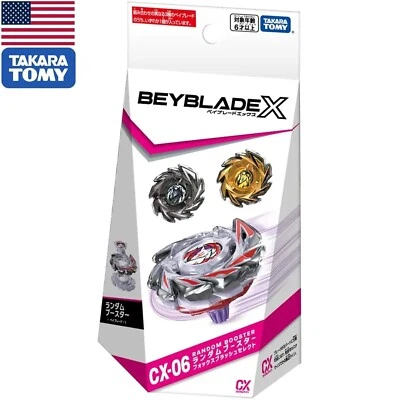 TAKARA TOMY Beyblade X Random Booster Select Fox Brush CX-06 (1pcs) - VENDEDOR EN EE. UU. Foto 1 de 3
