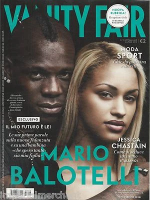 Vanity Fair Magazine Mario Balotelli Jessica Chastain Madagascar Omar Sy Sports. - Image 1 of 4