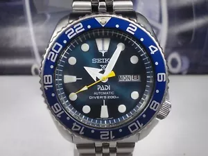 VINTAGE ORIGINAL SEIKO DIVER 6309-7290 WITH LOVELY ‘BLUE PADI’ DIAL 480216 - Picture 1 of 11