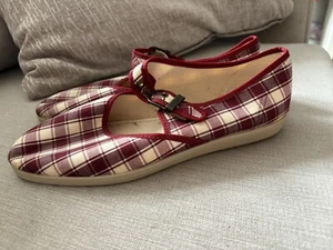 Hush Puppies Pumps/Schuhe/Flats - Größe 7 kariert - Bild 1 von 9