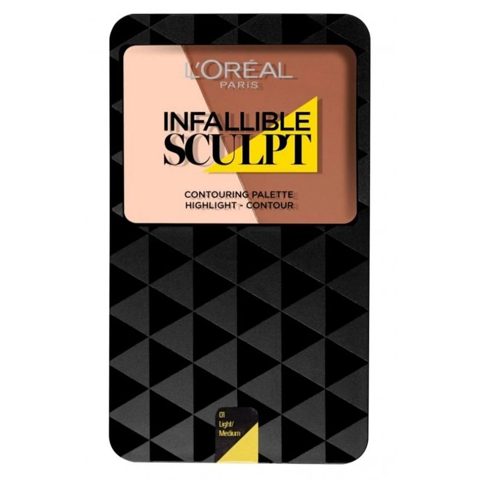 L'Oreal Infallible Sculpt Contouring Palette - 01 Light Medium - Bild 1 von 2