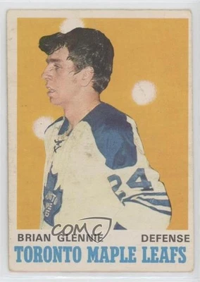 1970-71 O-Pee-Chee Brian Glennie #216 Rookie RC - Image 1 of 2