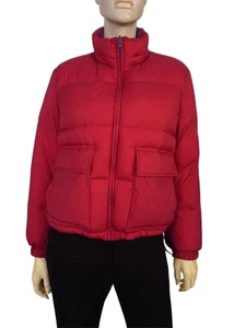 J.W. ANDERSON x UNIQLO Gr. XS Daunenjacke Wende gesteppt ziegelrot mauve - Bild 1 von 5