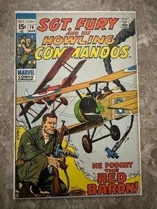 Sargento Furia #76 FN 6.0 (Marvel Comics 1970) - Bonita copia para grado - Imagen 1 de 24