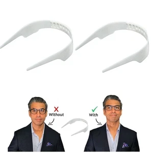Soporte de cuello de camisa - Kit modelador de camiseta antivuelco para un aspecto de cuello ordenado - Imagen 1 de 1