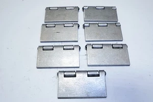 New Lot of 7 Weld On Square Hinge 4" x 4" Steel Heavy Duty Ships FREE - Picture 1 of 3