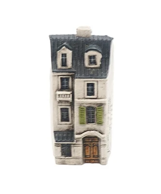 J Carlton Gault Hand Painted French Vintage Miniature Paris Building w Balcony - Image 1 of 4