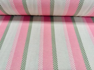 Cojín Chevron Stripes Tela Crema Espiga Decoración del Hogar - 280 cm de... - Picture 1 of 11