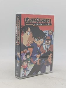 Detective Conan Case Closed Season 21-25 DVD Japanese English Sub 9 Disc Anime - Picture 1 of 7