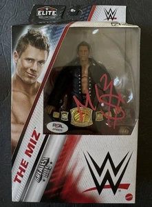 The Miz WWE Signed Mattel Elite Collection Greatest Hits #6 Action Figure PSA - Picture 1 of 8