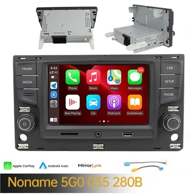 Noname 5GD035280B Autoradio für VW Golf 7 7.5 GTR Passat B8 AndroidAuto Carplay - Bild 1 von 4