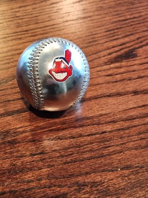 Kevin Millwood Cleveland Indians Rawlings MLB 2005 béisbol plateado metálico Foto 1 de 3