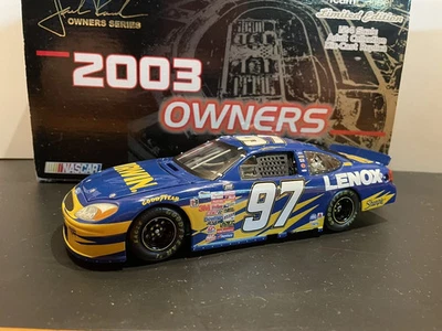 2003 Kurt Busch # 97 IRWIN TOOLS FORD  1/24 CALIBER OWNERS NEW IN SEALED BOX !! - Image 1 of 4