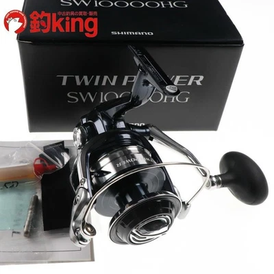 【Quasi Come Nuovo】 Mulinello Shimano 21 Twin Power SW 10000HG Sinistro dal... - Immagine 1 di 4