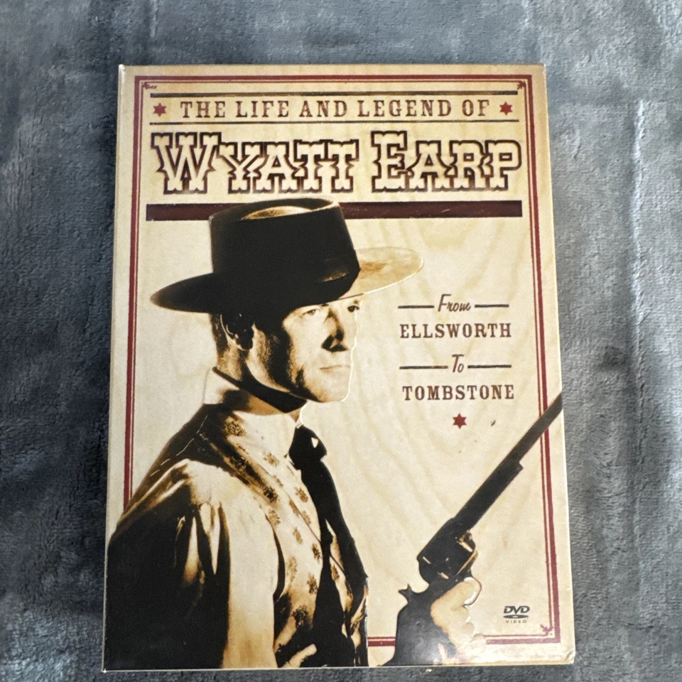 The Life and Legend of Wyatt Earp Box Set 4 DVD Ellsworth Tom Dodge City Wichita - Image 1 of 4