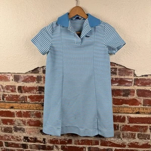 Vintage Chemise Lacoste Dress Womens Small Striped Short Sleeve Tennis 70s Retro - Picture 1 of 8