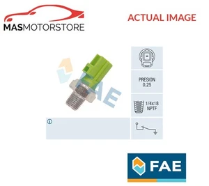 OIL PRESSURE SENSOR GAUGE FAE 12613 I NEW OE REPLACEMENT - Picture 1 of 6