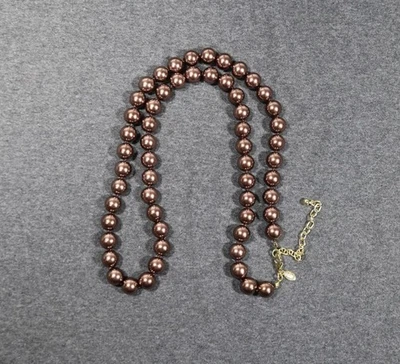 костюм ювелирных изделий joan river стекла жемчуг бисером ожерелье - Изображение 1 из 3