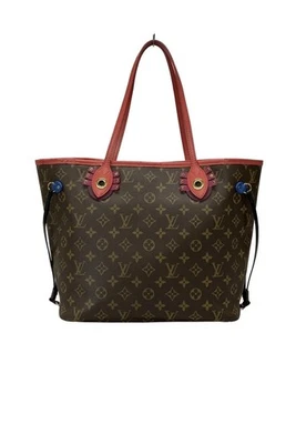 Auténtico Bolso de Mano LOUIS VUITTON Neverfull MM M41663 Flamenco Monograma Tótem CA3115 Foto 1 de 4