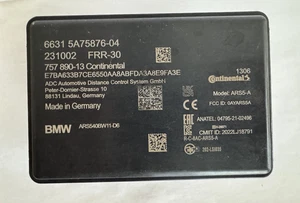 2023 2024 2025 BMW 5 7 X3 X5 X7 i5 i7 Front radar sensor OEM 66315A75876  - Picture 1 of 5