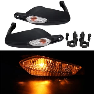 Hand Guards With Lights Turn Signals For DUCATI Hypermotard820/821 2013-2015 - Picture 1 of 17