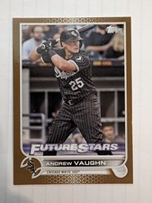 2022 Topps Gold /2022 Future Stars Andrew Vaughn #120 Chicago White Sox