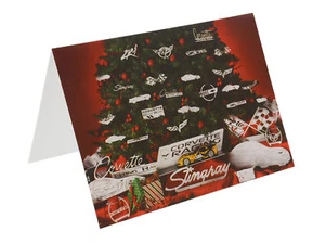 Tarjetas de Navidad de emblemas de Corvette - Imagen 1 de 3