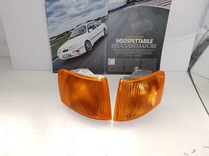 FORD ESCORT MK4 DEL 91  - FANALINI ANTERIORI DX E SX ARANCIO ORIGINALI P/V - Imagen 1 de 3