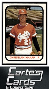 Christian Knapp 1981 TCMA Salt Lake City Gulls #7  Salt Lake City Gulls