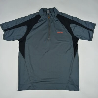 NAUTICA Competition 1/4 Zip T-Shirt Vented Short Sleeve Athletic Men's Small - Image 1 of 4