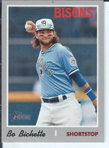 Bo Bichette 2019 Topps Heritage Minors SP - Imagen 1 de 1