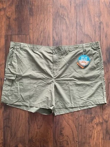 COLUMBIA Men’s Bahama Green Shorts UPF 50 Cargo Pocket Sz 6X 6” Inseam NWT - Picture 1 of 9