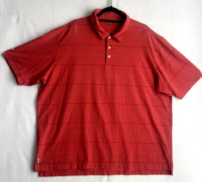 Camisa de Colección RARA Mr Ping Para Hombres XXL Polo de Golf Logo Manga y Dobladillo Rayas "ping" Foto 1 de 4