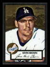 2001 Topps Heritage Chrome #Cp21 Kevin Brown #/552 Dodgers (Parallel 1:25)