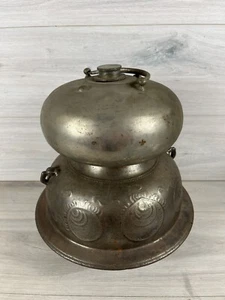 Antique Japanese Kettle Chagama Missing Handle - Picture 1 of 7