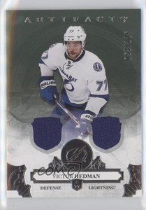 2017-18 Upper Deck Artifacts Stars Silver Materials /125 Victor Hedman #129