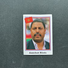 375 ABDELHAH BLIND MOROCCO WORLD CUP USA 94 1994 EUROFLASH FOOTBALL PIT