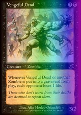 Magic the Gathering MTG Vengeful Dead (80) Scourge   LP FOIL