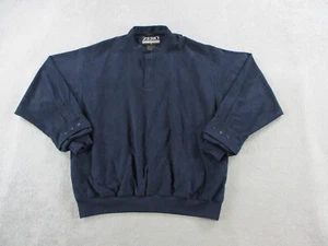 Zero Restriction Jacket Mens Extra Large Blue Pullover Microfiber Golf Pullover - Picture 1 of 10