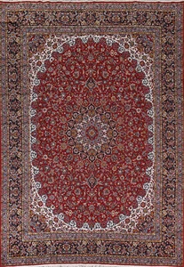 10x12 traditional Pattern Floral Living Room Rug  Large Turkish Carpet - Picture 1 of 18