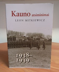 Vintage Soviet Era Lithuania Kauno Leon Mitkiewicz Paperback Book 1968 - Picture 1 of 6