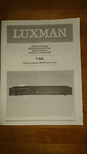 Luxman T-92L  Bedienungsanleitung Operating Instuctions Manual
