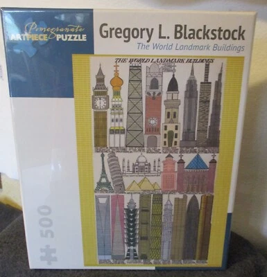 Грегори Блэксток - World Landmark здания: 500 шт. головоломка новый запечатанный - Изображение 1 из 2