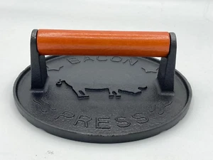 7 Inch Burger Smasher,Patty Smasher,Hamburger Smasher Press,Griddle Press, Bacon - Picture 1 of 4
