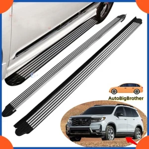 Running Board Fits for Honda Passport 2019 2023 Side Step Nerf Bar Black Steps - Picture 1 of 15