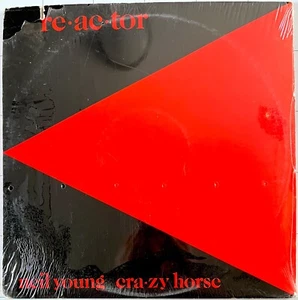 NEIL YOUNG & CRAZY HORSE Re·ac·tor SEALED! *ORIG 1981 US 1st PRESSING* Vinyl LP - Picture 1 of 2