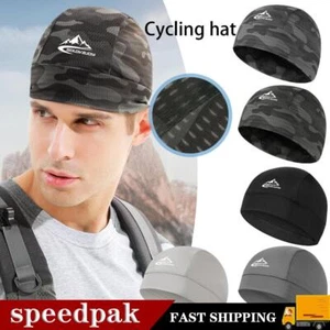 Moisture Wicking Cooling Skull Cap Quick-dry Inner Beanie Liner Hat - Picture 1 of 17