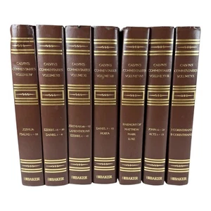 vol. 4 11 12 13 16 18 20 Calvin's Commentaries by JOIN CALVIN 2003 Vintage Book - Picture 1 of 23