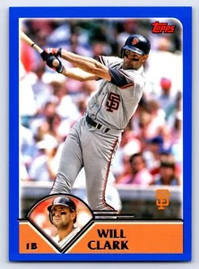 2023 Topps Archives #213 Will Clark San Francisco Giants BASEBALL Card - Picture 1 of 2
