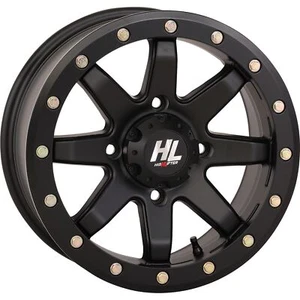 Wheel - HL9 Beadlock - Front/Rear - Matte Black - 15x7 - 4/137 - 4+3 15HL09-1436 - Picture 1 of 3